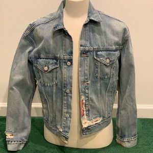 Ralph Lauren Polo Womens Denim Jacket Stars